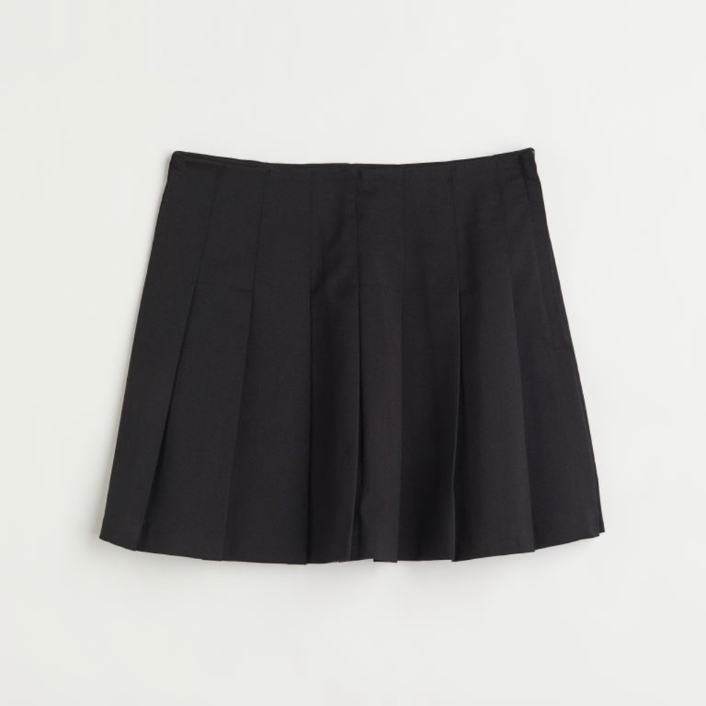 H&M Divide pleated skirt